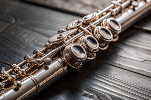 Flute Player Performing on Stage