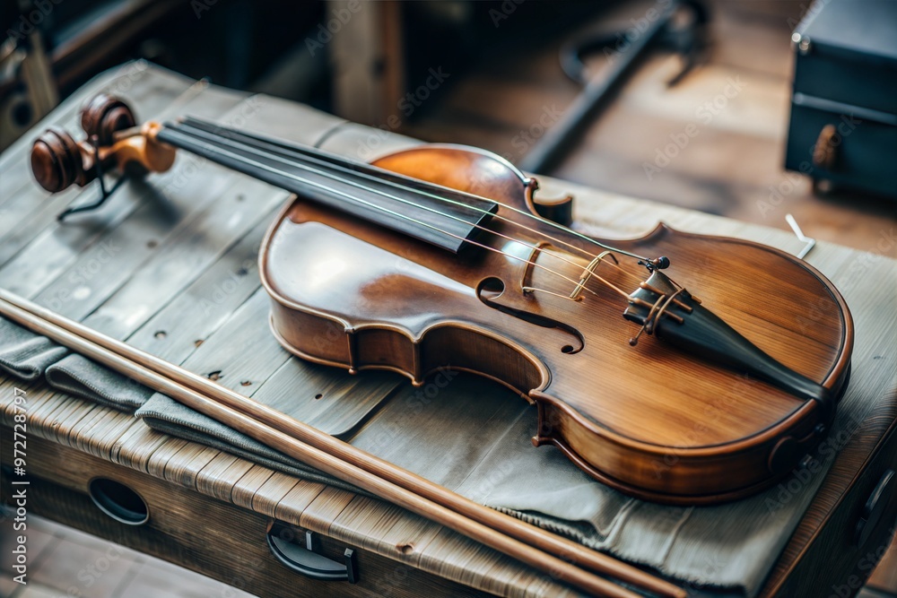 Fototapeta premium Closeup of a Violin