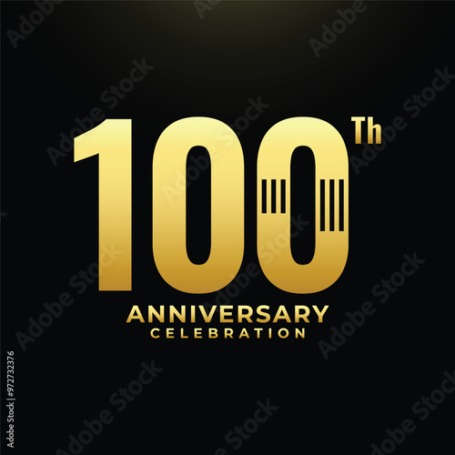 Golden Anniversary Number Celebration design