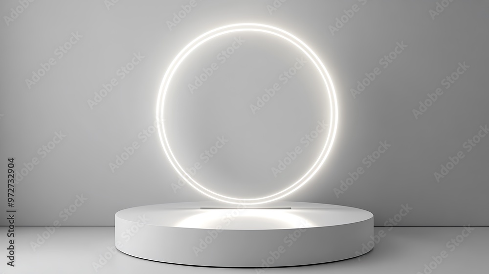 silver ring on a white background silver ring on a white background