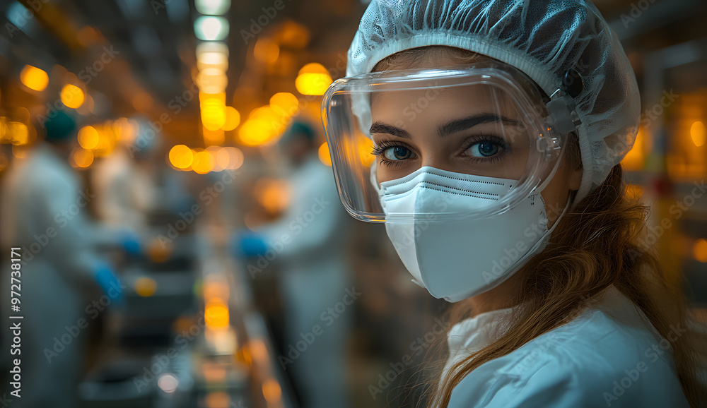 “Woman in White Protective Suit and Mask Working in a Laboratory”
“Woman in White Protective Suit and Mask Working in a Laboratory”