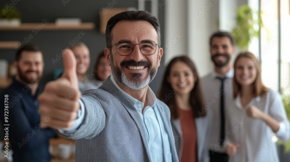 A diverse group of colleagues celebrating success in a modern office setting during daytime A diverse group of colleagues celebrating success in a modern office setting during daytime