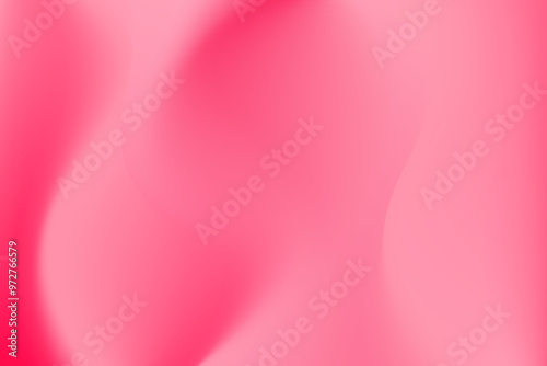 Pink waves gradient waves background, with smooth color gradation, abstract liquid texture wallpaper with copy space. Aesthetic fluid flow backdrop for presentation, poster, product display
