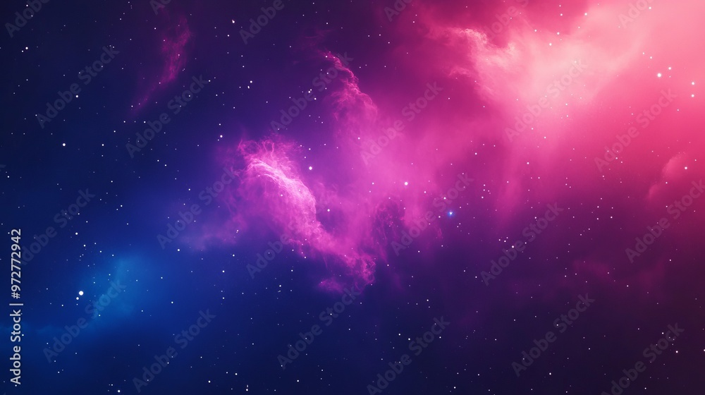 Fototapeta premium Space Gradient Text Effect