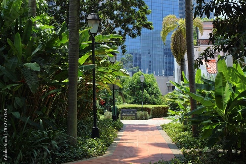 Foto Ann Siang Hill Park in Singapore Chinatown