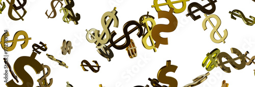 Animated orange dollar back...