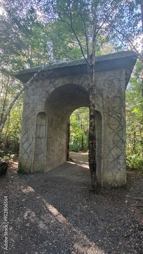 Rivendell filming location Lord of the Rings in Kaitoke Regional Park, New Zealand