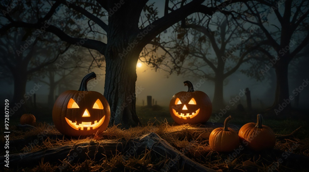 halloween pumpkin on the grave halloween pumpkin on the grave