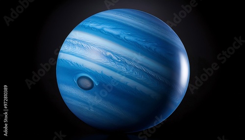 planet neptune space background. Fantasy outer space planets