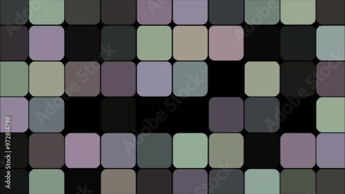 Flashing squares soft colors 7