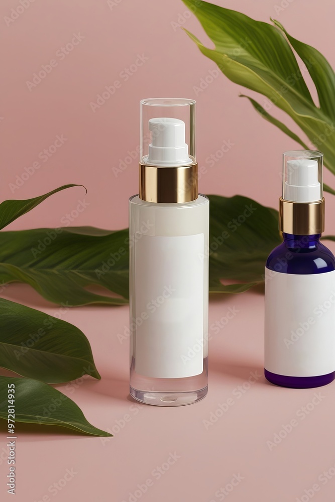 Skincare mockup product for promotional Skincare mockup product for promotional