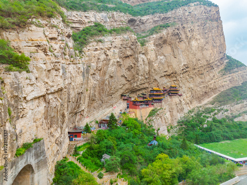 Hanging Temple of Hengshan Mountain, Datong, Shanxi photo