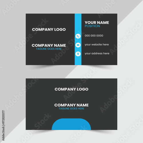 Modern business card design