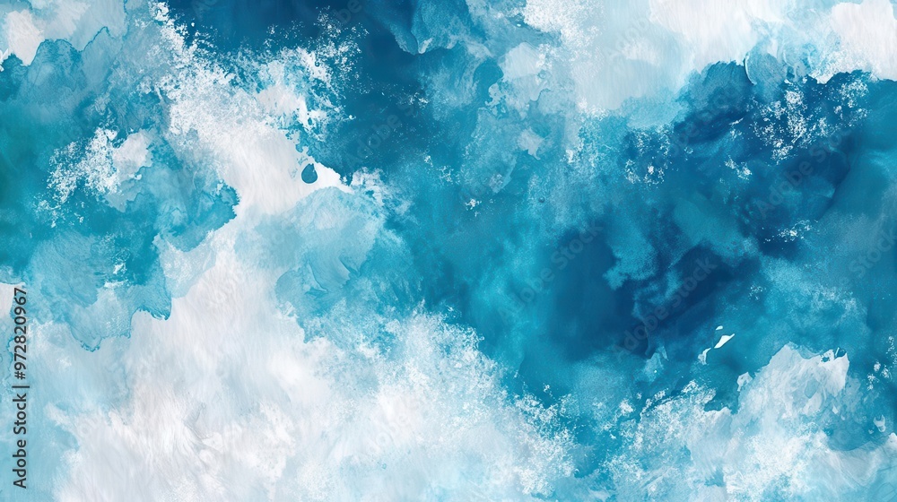 dynamic oceaninspired abstract sweeping watercolor brushstrokes in vibrant teals and azure blues white foam accents create sense of movement fresh invigorating summer palette with organic flow dynamic oceaninspired abstract sweeping watercolor brushstrokes in vibrant teals and azure blues white foam accents create sense of movement fresh invigorating summer palette with organic flow