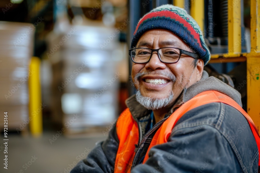 Middle aged warehouse workers of diverse Ethnicities Middle aged warehouse workers of diverse Ethnicities