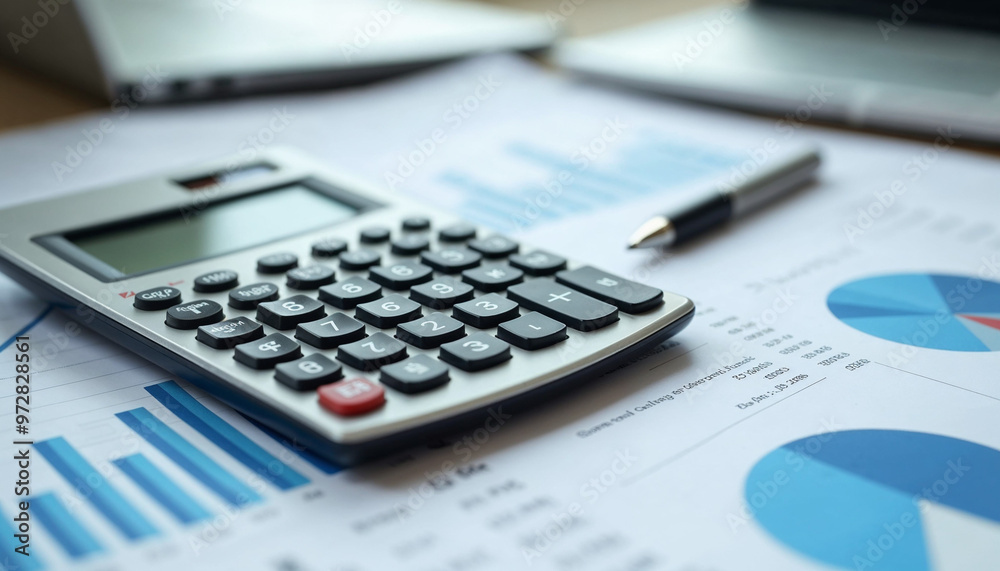 Property tax scene with a model house, contract, coins, and calculator, emphasizing investment and real estate.
Property tax scene with a model house, contract, coins, and calculator, emphasizing investment and real estate.
