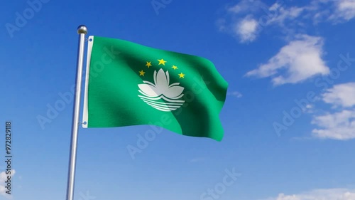 Animated Flag of Macau