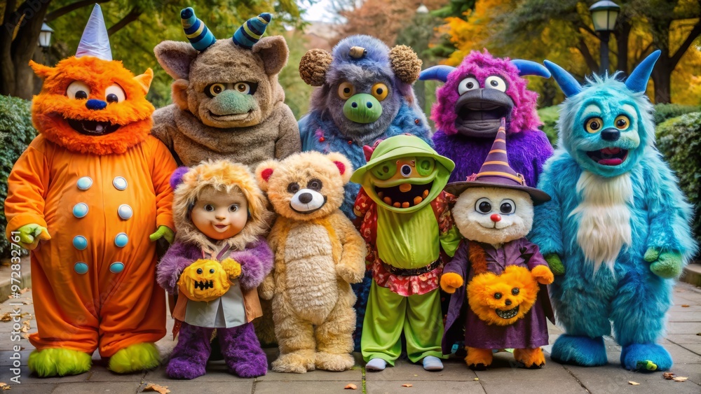 Cuddle monsters in costume Cuddle monsters in costume