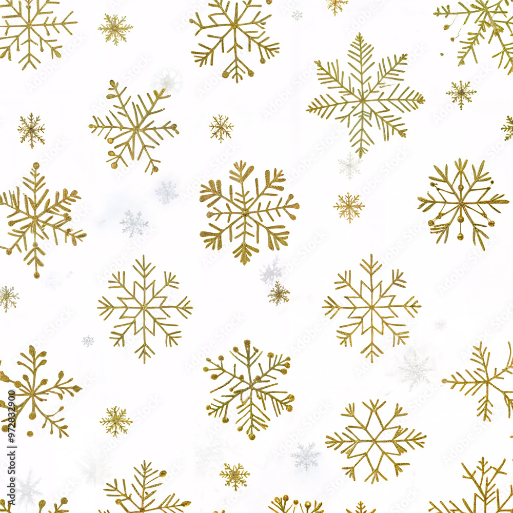 christmas postcard background with gold glitter flakes christmas postcard background with gold glitter flakes