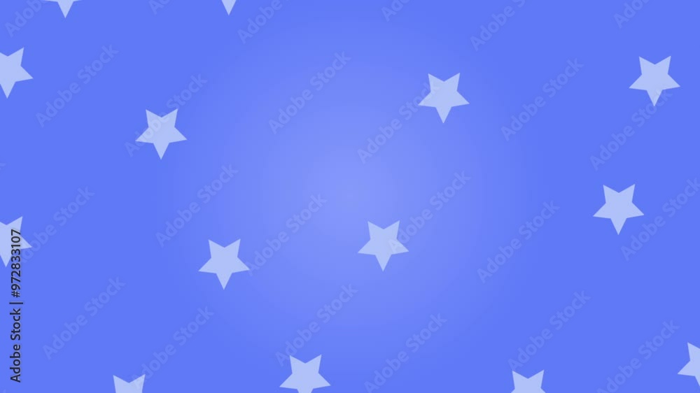 Colorful cartoon stars background animation Colorful cartoon stars background animation