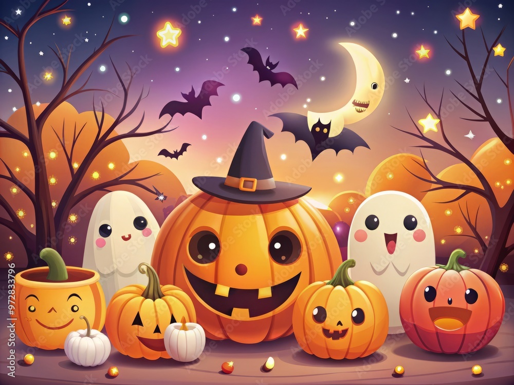 Cute Halloween Background Cute Halloween Background