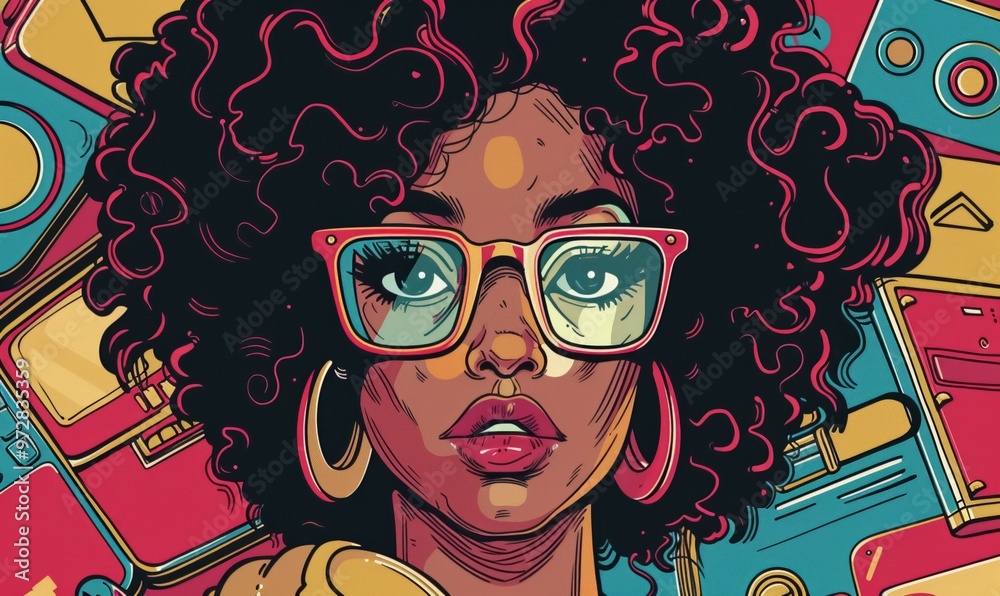 portrait of stylish woman using modern digital devices and internet social media, youth culture and technology concept portrait of stylish woman using modern digital devices and internet social media, youth culture and technology concept