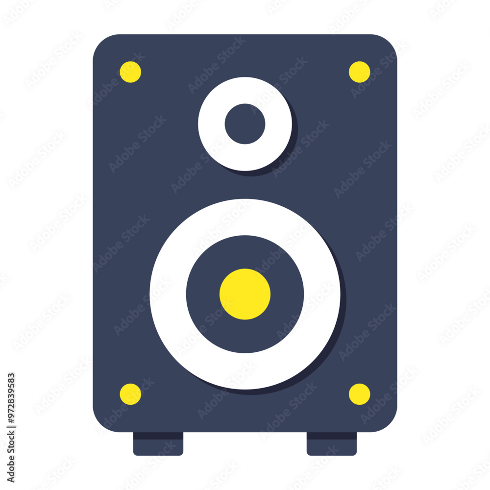 Perfect design icon of speaker Perfect design icon of speaker