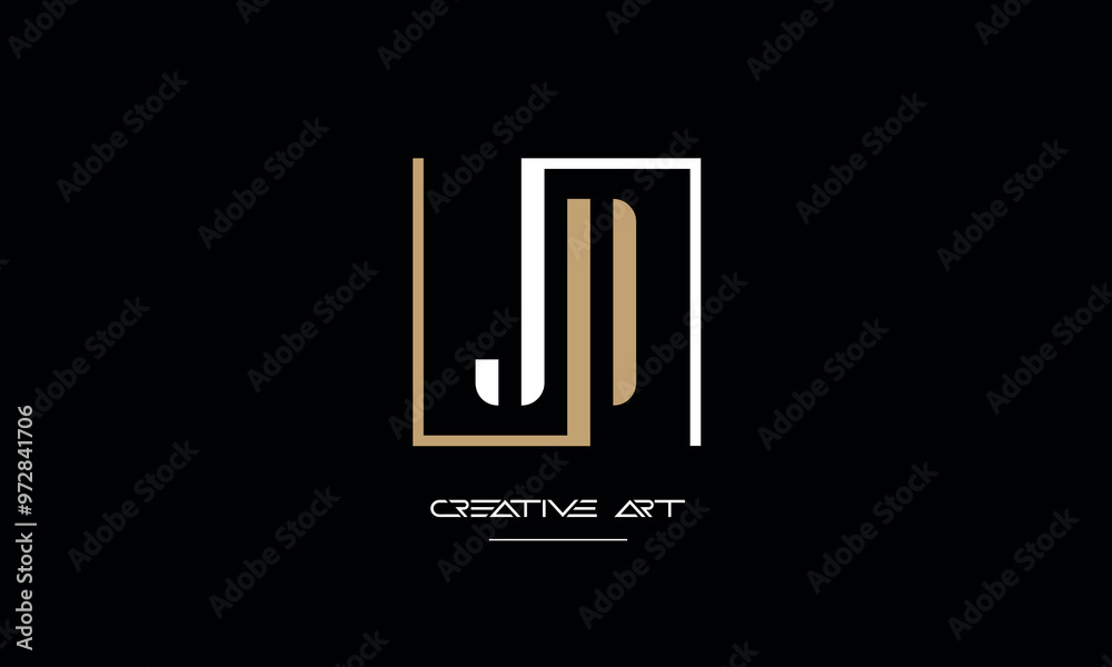 JD, DJ, J, D abstract letters logo monogram JD, DJ, J, D abstract letters logo monogram