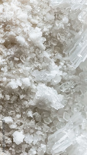 Salt Crystals: A Close-Up Look at Nature's Geometry