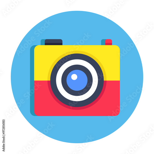 Perfect design icon of camera 