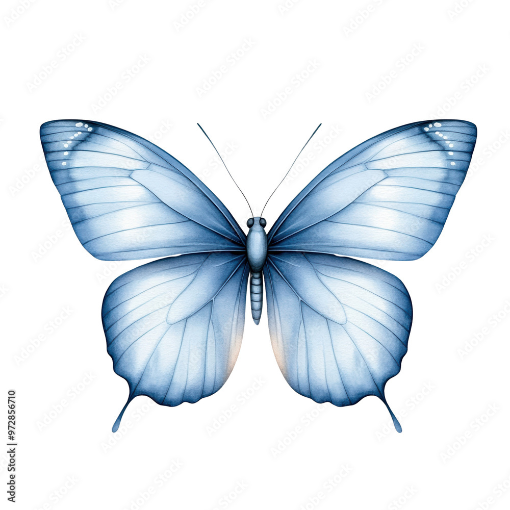 A stunning blue butterfly with intricate wing patterns, symbolizing transformation and beauty in nature. A stunning blue butterfly with intricate wing patterns, symbolizing transformation and beauty in nature.