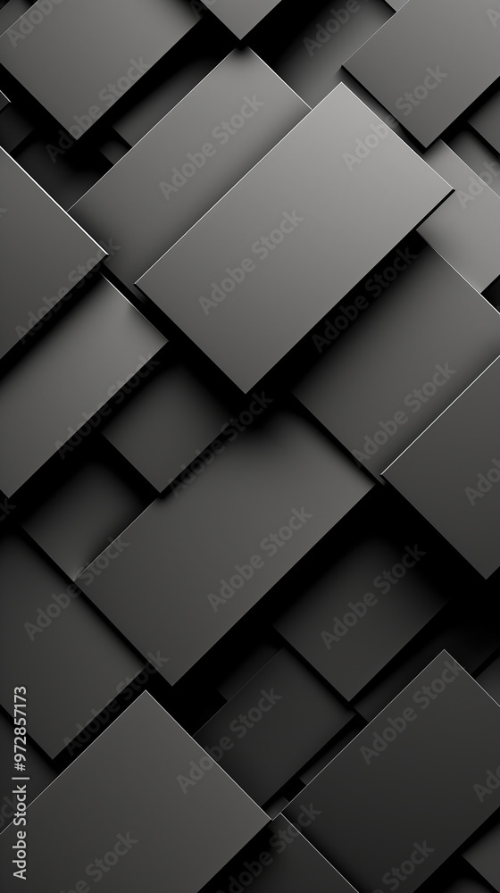 A black and white photo of a wall made of gray blocks A black and white photo of a wall made of gray blocks