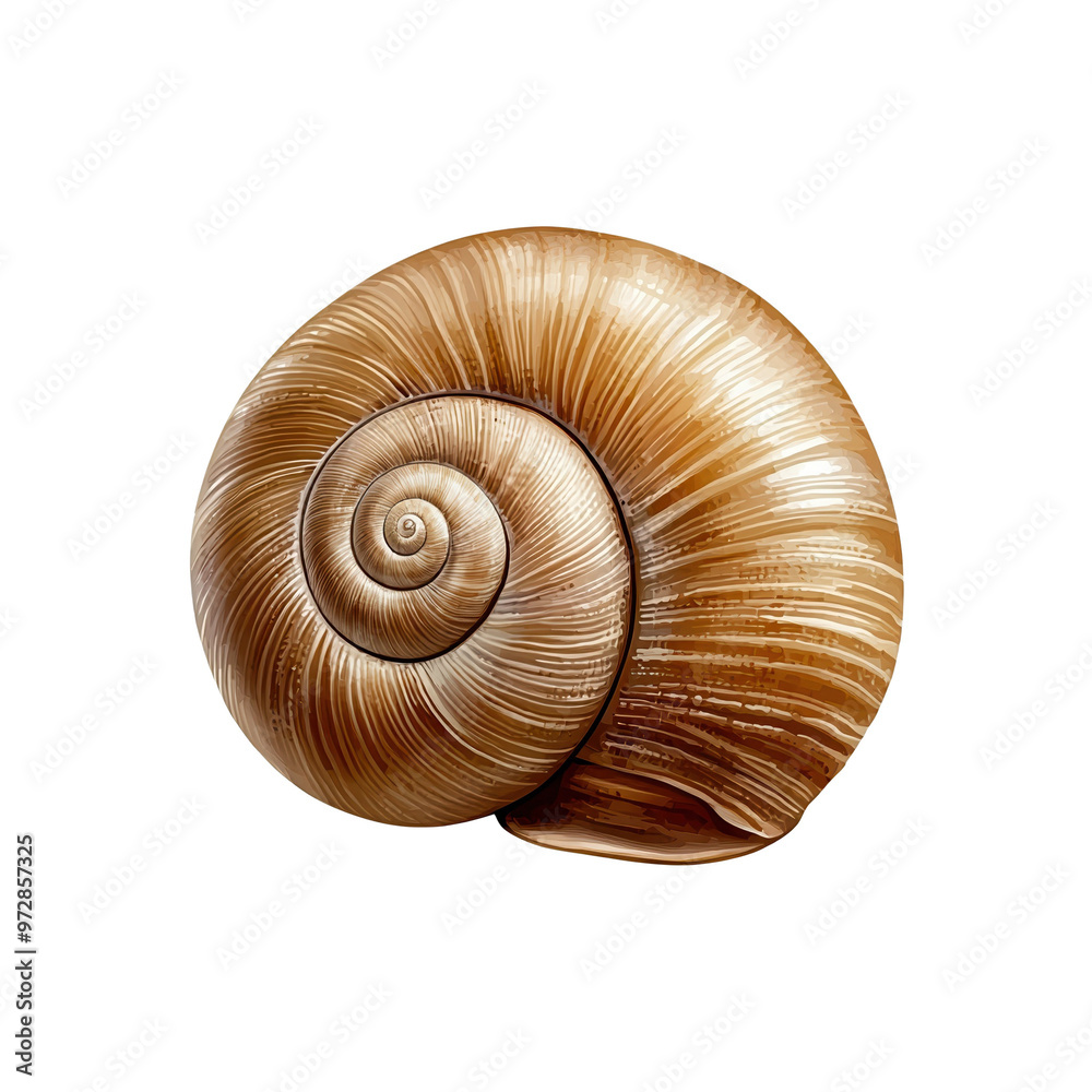 A beautifully detailed close-up of a spiral shell showcasing its natural curves and textures, perfect for nature-themed projects. A beautifully detailed close-up of a spiral shell showcasing its natural curves and textures, perfect for nature-themed projects.
