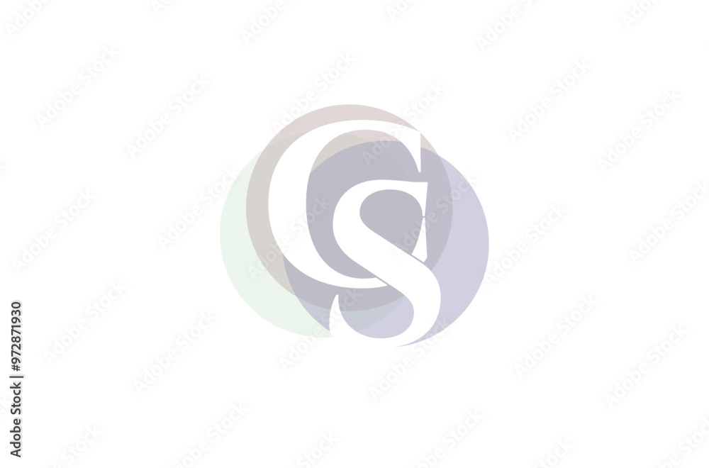 CS Letter Logo, letter cs logo design vector template, monogram logo, CS logo letter initial,
