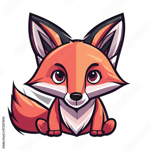 red fox cartoon