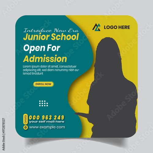 Luxury Kids Study Social Media Post Design Templates