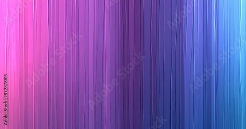 A vibrant gradient of pink and blue hues with vertical lines, creating a visually appealing abstract background.