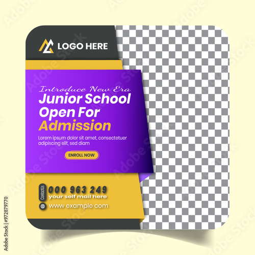 Education Social Media Post Design Templates