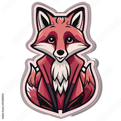 red fox cartoon