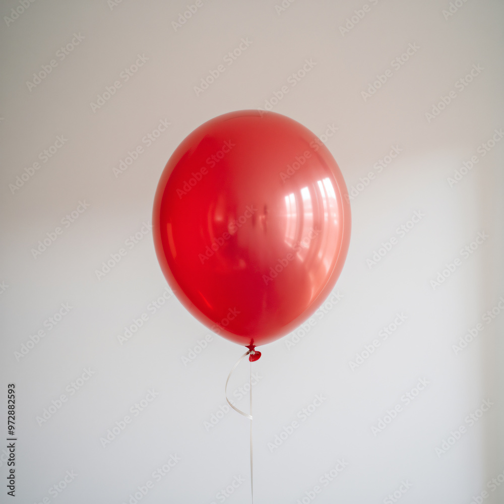 red balloon isolated on white background red balloon isolated on white background
