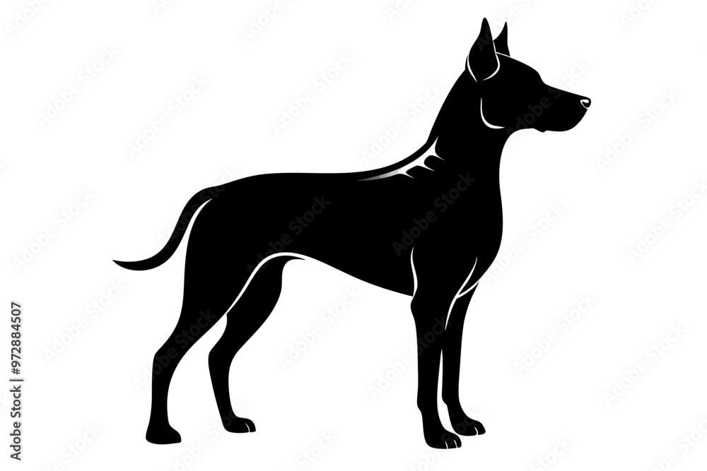 dog silhouette dog silhouette