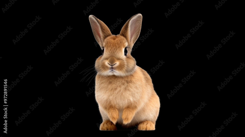 Obraz premium Cute Brown Bunny