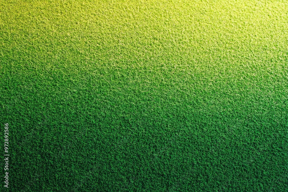 Noisy grain texture effect green and lime color gradient banner background. green grain texture background , ai