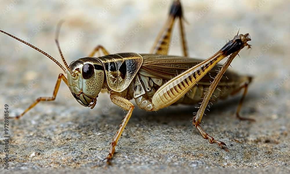 Closeup of a Grasshopper