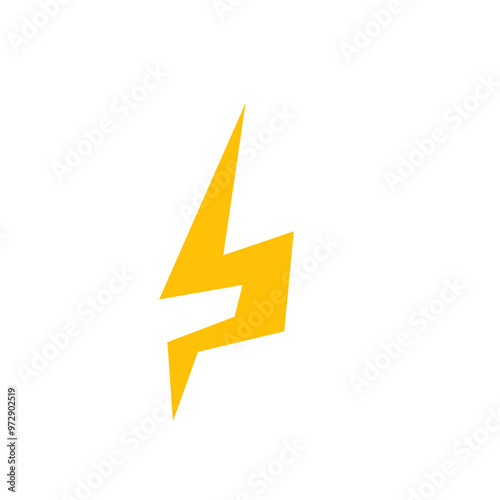 lightning symbol vector