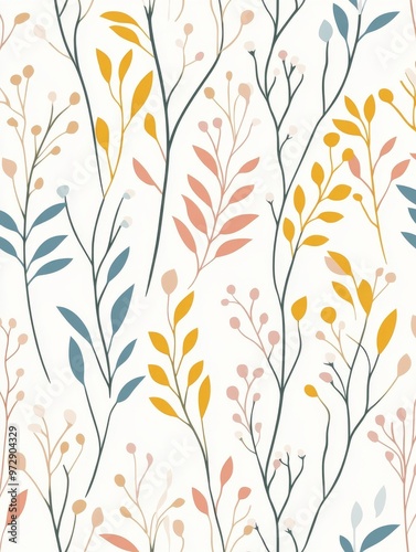 seamless floral minimalist, pastel color, pattern style --chaos 30 --ar 3:4 --weird 500 --v 6.1 Job ID: 7f18eb4a-6ad2-4cc6-bc50-81edf550d8ff