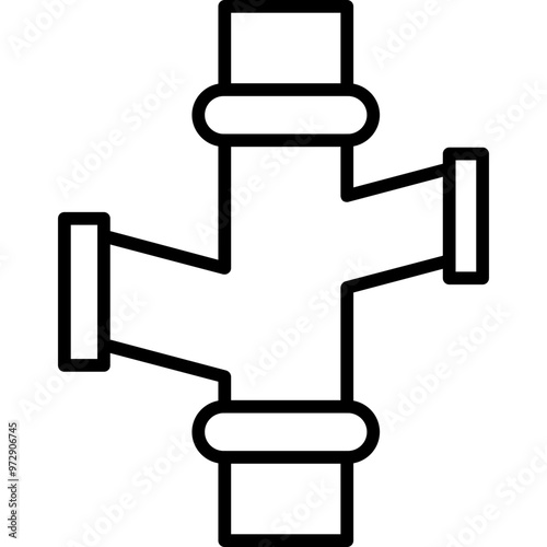 Pipe Fitting Icon
