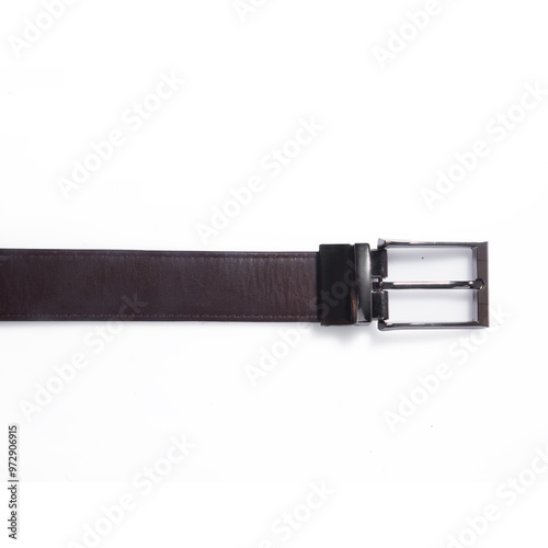 Men's belt made of genuine animal leather