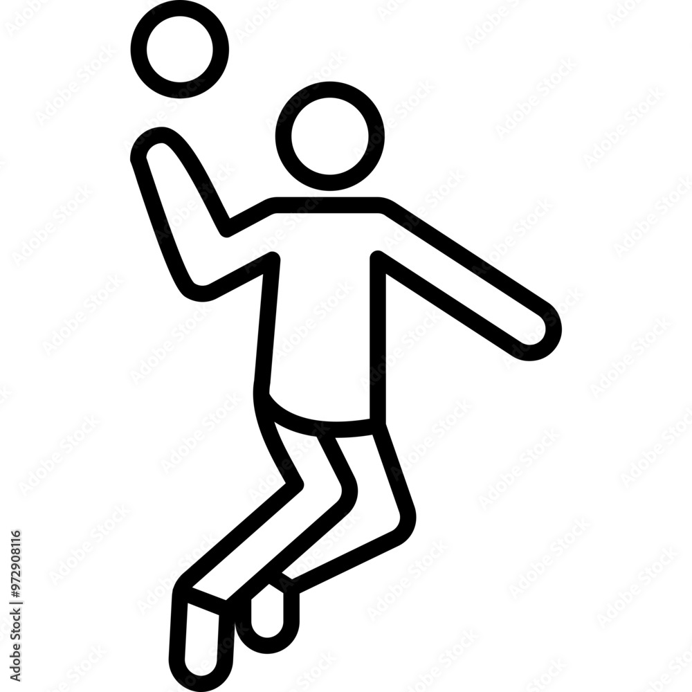 Handball Icon Handball Icon