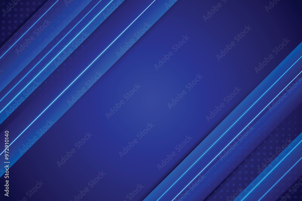 Fototapeta premium Abstract blue gradient background